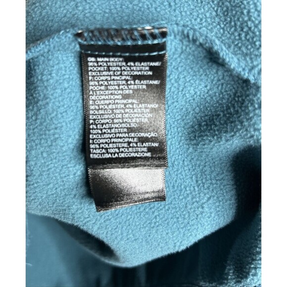 The North Face Full Zip Fleece Jacket Blue Color Pockets Size M - Picture 4 of 6